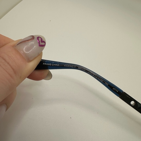 Bebe Kicking It Blue Brown Tortoise Sunglasses - Picture 6 of 7